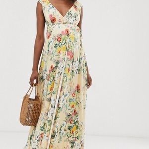 NWOT Maternity Maxi Dress
